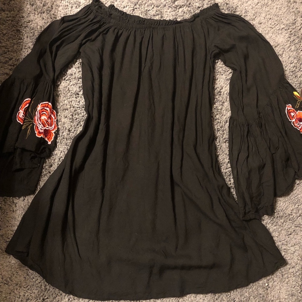 Off the shoulder dress